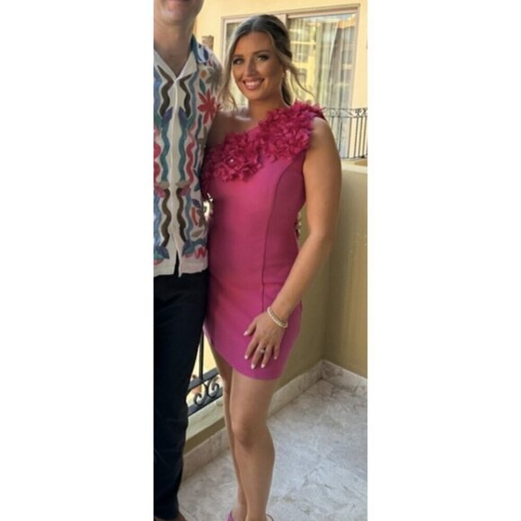 ELLIATT Uma Mini Dress in Pink Size X-Small - Picture 13 of 16